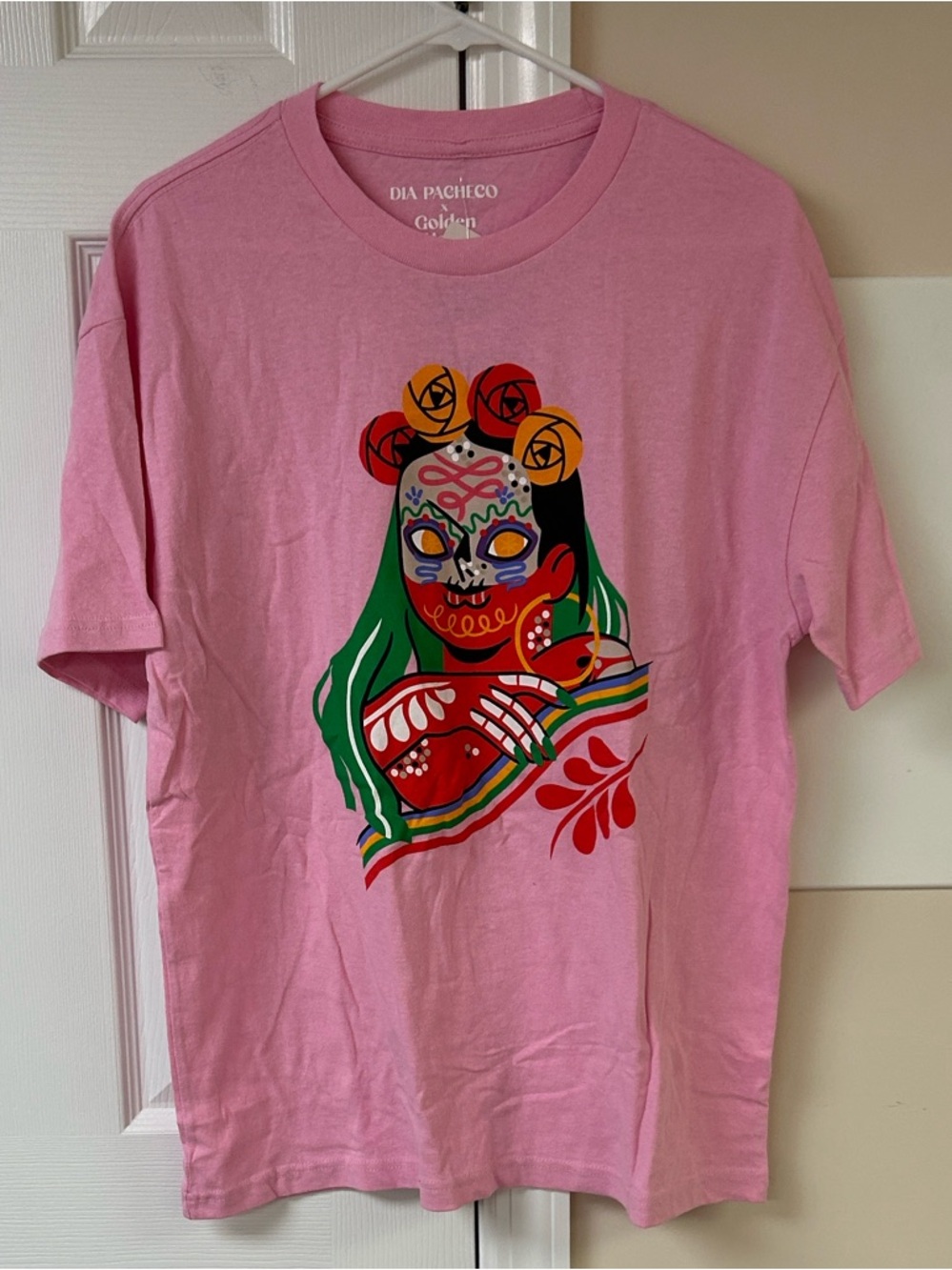 NWT Dia Pacheco x Golden Hour Graphic Tee Pink